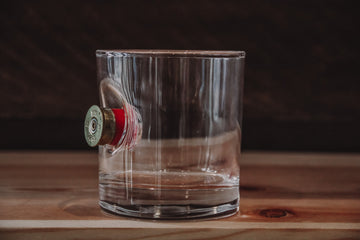 BenShot Shot Gun Shell Rock Glass